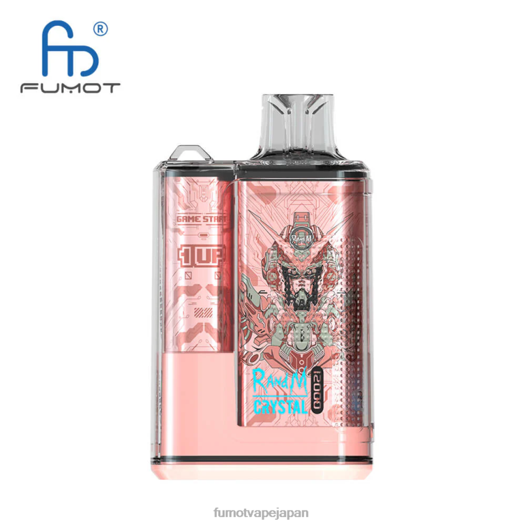 Fumot discount code - 12000 使い捨てベイプボックス - 20ml (1 個) ベリーレモネード Fumot Crystal 802NF255