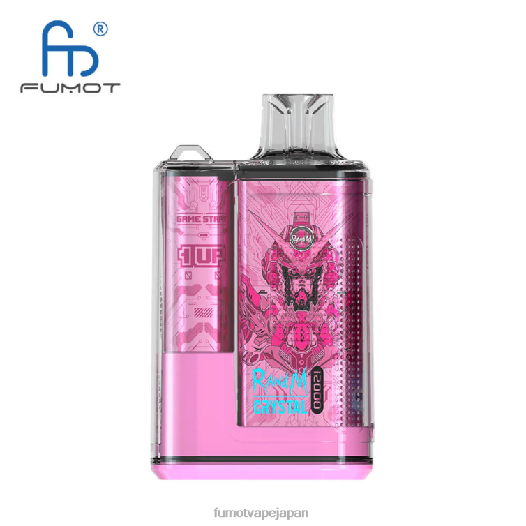 Fumot discount code - 12000 使い捨てベイプボックス - 20ml (1 個) ベリーレモネード Fumot Crystal 802NF255