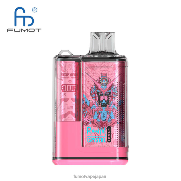 Fumot discount code - 12000 使い捨てベイプボックス - 20ml (1 個) ベリーレモネード Fumot Crystal 802NF255