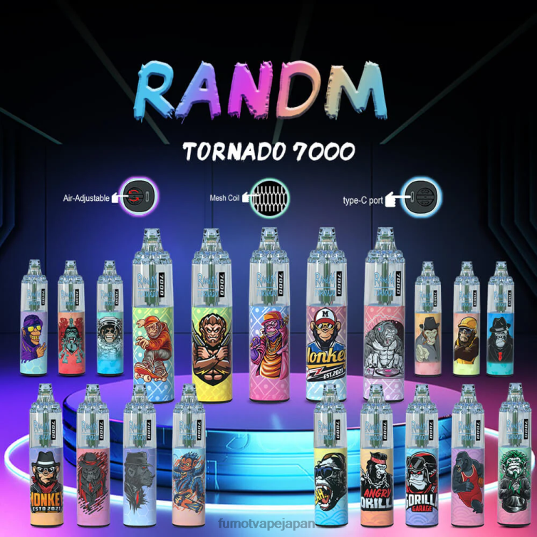 Fumot discount code - 14ml (1 本) 7000 使い捨て VAPE ペン ストロベリースイカレモネード Fumot Tornado 802NF105