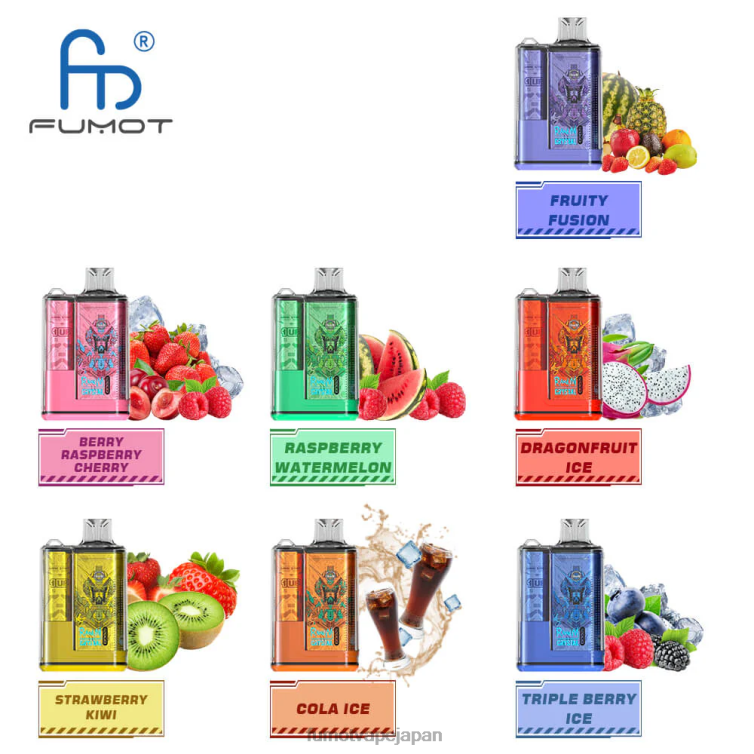 Fumot discount code - 1 個 - 12000 使い捨て VAPE ボックス 20ml ピンクレモネード Fumot Crystal 802NF275