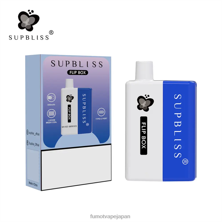 Fumot discount code - ボックス 6000 交換可能 VAPE キット - 10ml (1 個) フレッシュミント Fumot Supbliss Flip 802NF335