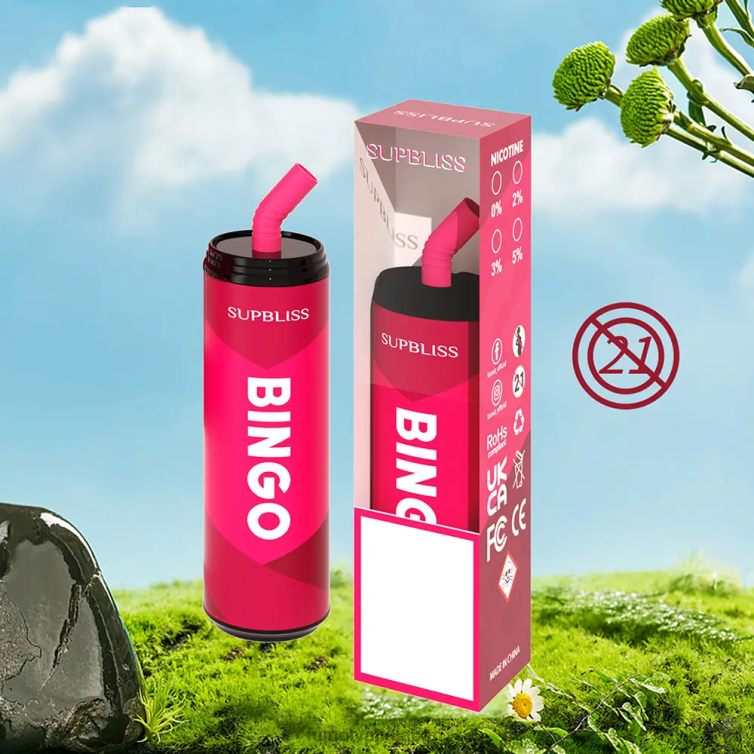 Fumot discount code - 9000 使い捨て VAPE ペン (1 本) - 18ml イチゴスイカ Fumot Supbliss Bingo 802NF475