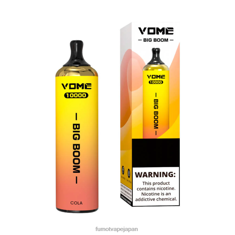 Fumot factory - 使い捨てベイプペン 10000 - 20ml (1 本) ストロベリーアイス Fumot Vome Big Boom 802NF440