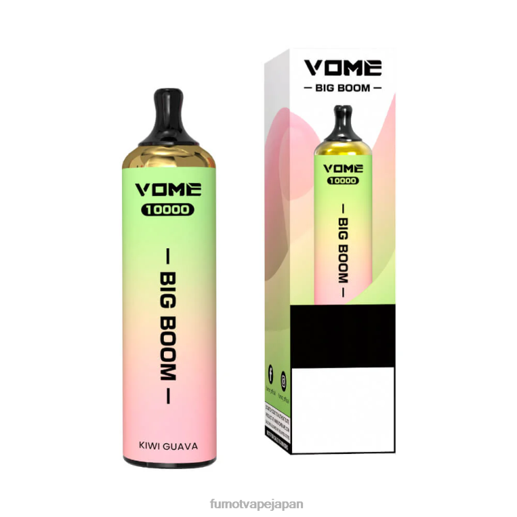 Fumot factory - 使い捨てベイプペン 10000 - 20ml (1 本) ストロベリーアイス Fumot Vome Big Boom 802NF440