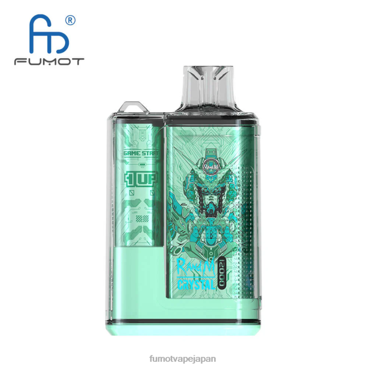 Fumot factory - 12000 使い捨てベイプボックス - 20ml (1 個) 氷上のブルーベリー Fumot Crystal 802NF260