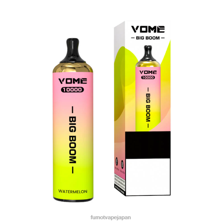 Fumot flavours - 使い捨てベイプペン 10000 - 20ml (1 本) ピンクレモネード Fumot Vome Big Boom 802NF447