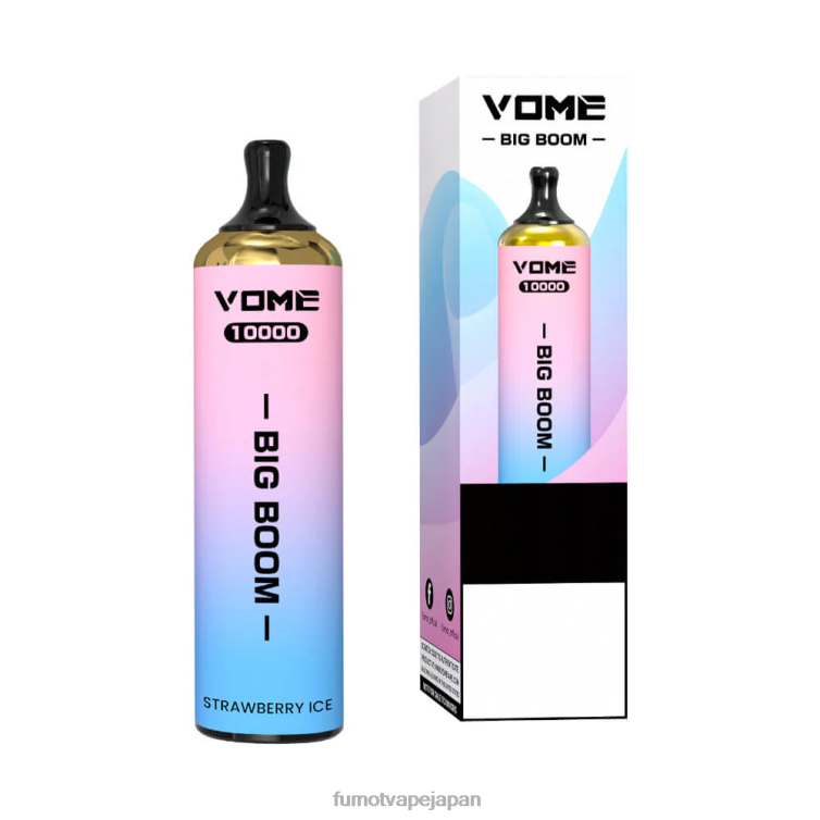 Fumot flavours - 使い捨てベイプペン 10000 - 20ml (1 本) ピンクレモネード Fumot Vome Big Boom 802NF447