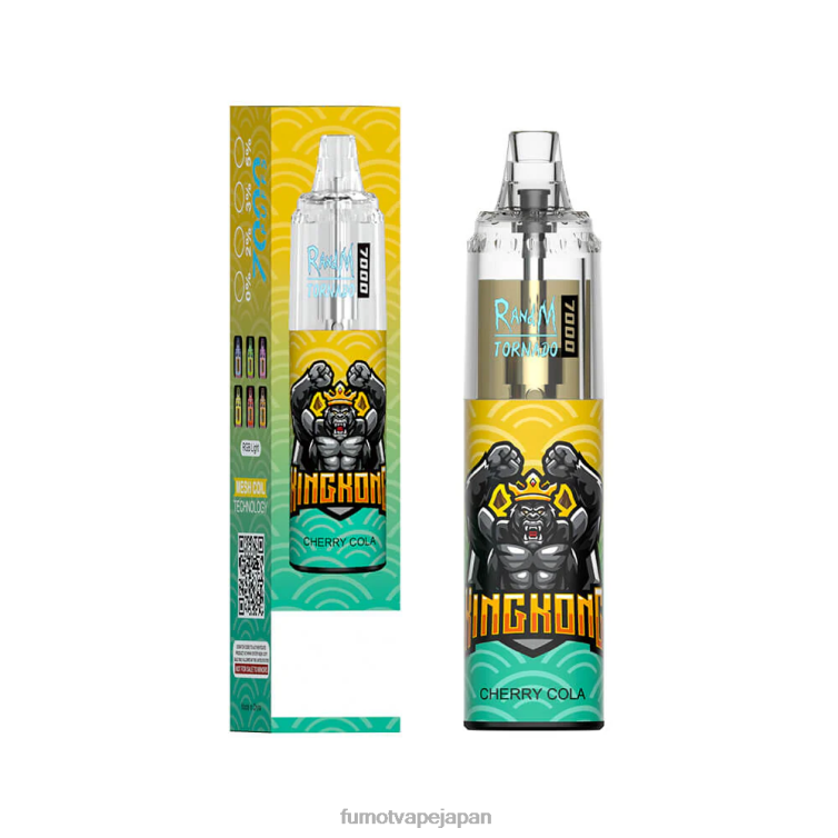 Fumot flavours - 7000 使い捨て VAPE ペン - 14ml (1 本) 虎の血 Fumot Tornado 802NF107