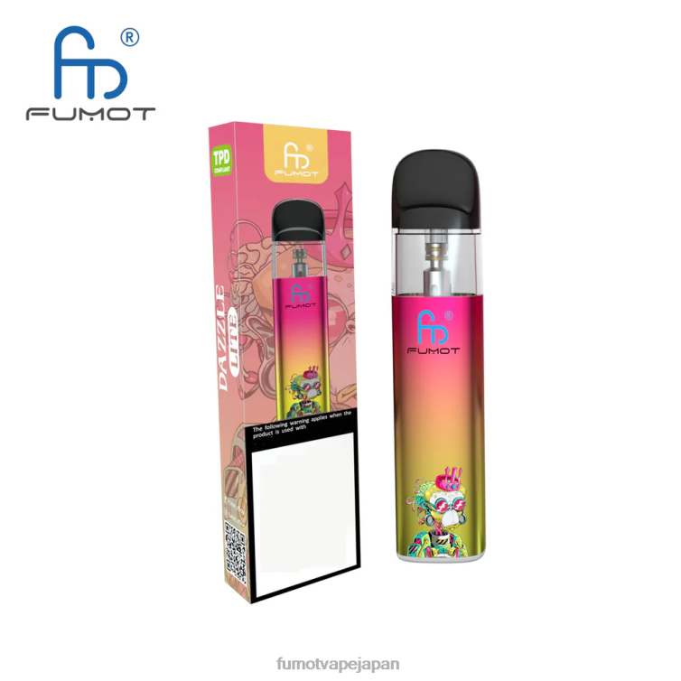 Fumot vape sale - tpd 準拠の空の VAPE キット (1 個) 緑紫 Fumot Dazzle Lite 802NF551