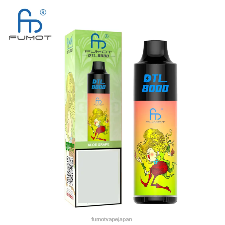 Fumot discount code - 8000 使い捨て VAPE ペン - 16ml (1 本) ブルーラズベリーレモン Fumot DTL 802NF415