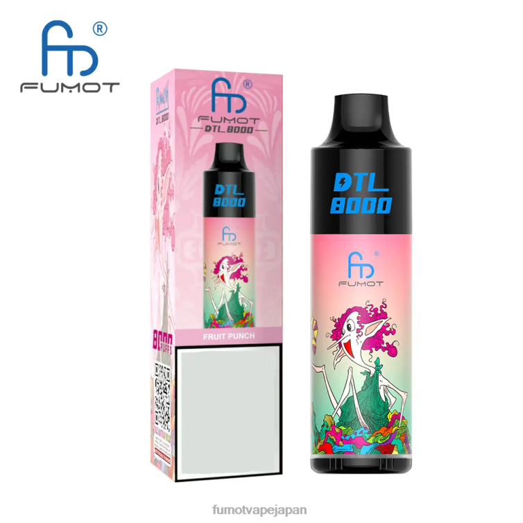 Fumot discount code - 8000 使い捨て VAPE ペン - 16ml (1 本) ブルーラズベリーレモン Fumot DTL 802NF415