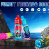 Fumot flavours - 1 ピース 9000 プロ 18ml 使い捨てベープ ストロベリーラズベリーアイス Fumot Tornado 802NF237
