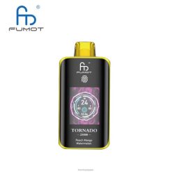 Fumot Vape Price | Fumot Tornado 25000 使い捨て電子タバコ ピーチ・マンゴー・スイカ X28829