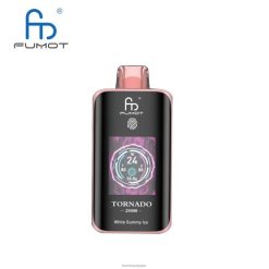 Fumot Vape Sale | Fumot Tornado 25000 使い捨て電子タバコ 白いグミアイス X288214