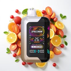 SMOK SPACEMAN SP40000 ゼロニコチン 40000パフ デュアルメッシュコイル 2.28インチ画面